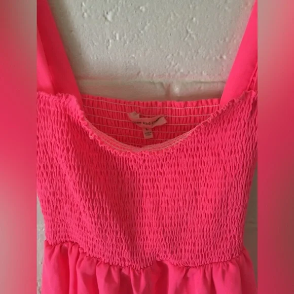 Hot Pink Ruffled Blouse - Picture 8 of 16